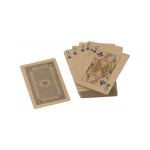 Baraja de cartas de papel reciclado personalizada para publicidad Recycled color marrón décima vista