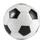 Pequeño balón de fútbol con logo impreso para publicidad Fútbol Mini color blanco/negro tercera vista