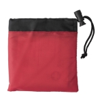 Botiquín en bolsa corporativo con cierre de cuerda y 10 accesorios Bag color rojo segunda vista
