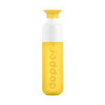 Botella reutilizable personalizada Dopper de colores 450ml Original color amarillo primera vista