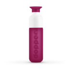 Botella reutilizable personalizada Dopper de colores 450ml Original color fucsia primera vista