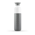 Botella publicitaria termo eco con vaso 350ml Dopper Insulated color gris primera vista