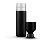 Botella pequeña termo eco elegante 350ml Dopper Blazing Black Insulated color negro tercera vista