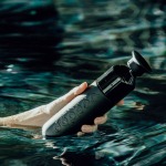 Botella pequeña termo eco elegante 350ml Dopper Blazing Black Insulated color negro quinta vista