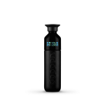 Botella pequeña termo eco elegante 350ml Dopper Blazing Black Insulated color negro vista de impresión
