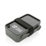 Fiambrera de 93% de plástico de reciclado 1,2L Carry Recycled vista de impresión