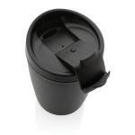 Vaso térmico fabricado en plástico reciclado 300ml Nomad Recycled color negro quinta vista