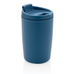Vaso térmico fabricado en plástico reciclado 300ml Nomad Recycled color azul sexta vista