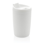 Vaso térmico fabricado en plástico reciclado 300ml Nomad Recycled color blanco sexta vista