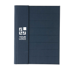 Portafolios reciclado con libreta grande y cierre magnético A4 Magnet vista de impresión