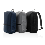 Mochila de alta calidad para portátiles de 15,6'' Antirrobo Impact color gris oscuro vista general