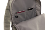 Mochila para llevar el portátil de poliéster reciclado 15,6'' color verde claro octava vista