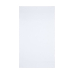 Toalla de algodón de 100x180cm y 550 g/m2 sostenible Seasons Beach color blanco segunda vista frontal