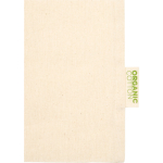 Bolsa tote de algodón orgánico en color 140 g/m2 color natural vista detalle 1