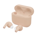 Auriculares de emparejamiento automático y micros duales Braavos color rosa claro