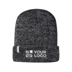 Gorro personalizado de invierno reflectante Elevate Rigi vista principal