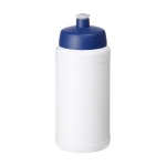 Bidón deportivo de alta calidad para eventos 500ml Baseline® Bicolor color azul segunda vista frontal