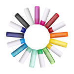 Bálsamo labial de tubo de colores para personalizar con logo Beauty segunda vista varios colores