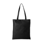 Bolsa non-woven barata en variados colores 80 g/m2 Seminar color negro segunda vista frontal