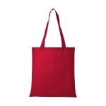 Bolsa non-woven barata en variados colores 80 g/m2 Seminar color rojo segunda vista frontal