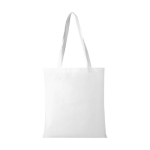 Bolsa non-woven barata en variados colores 80 g/m2 Seminar color blanco segunda vista frontal