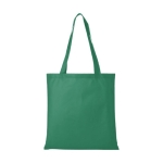 Bolsa non-woven barata en variados colores 80 g/m2 Seminar color verde segunda vista frontal