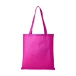 Bolsa non-woven barata en variados colores 80 g/m2 Seminar color fucsia segunda vista frontal