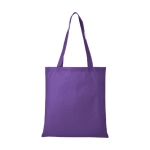 Bolsa non-woven barata en variados colores 80 g/m2 Seminar color lila segunda vista frontal