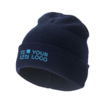 Elegante gorro de invierno para publicidad  Elevate Irwin vista principal