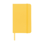 Cuadernos de bolsillo barato en color vivo A6 hojas a rayas Notes color amarillo segunda vista frontal