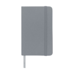 Cuadernos de bolsillo barato en color vivo A6 hojas a rayas Notes color plateado segunda vista frontal