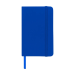 Cuadernos de bolsillo barato en color vivo A6 hojas a rayas Notes color azul real segunda vista frontal