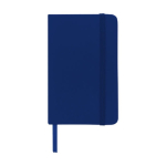 Cuadernos de bolsillo barato en color vivo A6 hojas a rayas Notes color azul marino segunda vista frontal