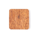 Cargador sin cables de coco 2100 mAh con 2 salidas USB Coco color natural primera vista