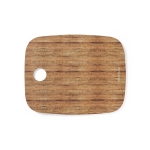 Tabla de corte personalizada de madera con agujero para colgar Wood color natural tercera vista