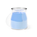Velas personalizadas aromáticas en tarro con varios aromas Colors color azul primera vista