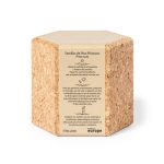 Maceta promocional de corcho natural con semillas de pino Pine Seeds color natural primera vista
