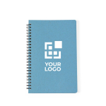 Libreta con tapas en caña de trigo A5 hojas lisas Nature Wheat vista principal