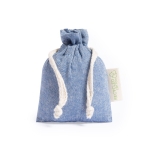 Bolsa de algodón reciclado cierre de cordón 120 g/m2 Little Presents