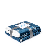 Manta con decoración navideña con copos de nieve 380 g/m2 vista principal