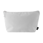 Neceser reciclado apto para impresión de imagen Basic RPET color blanco primera vista