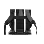 Mochila para congresos multibolsillos con acolchado de RPET Proofed color gris segunda vista