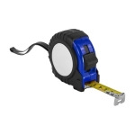 Metro personalizado de caucho negro para publicidad 5M color azul primera vista