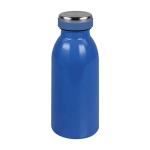 Botella de acero inoxidable pequeña para publicidad 350ml Kioto color azul primera vista