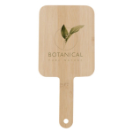 Espejo de mano rectangular de bambú de gran tamaño color madera quinta vista