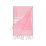 Toalla pareo en varios colores con decoración de rizo Pareo Maui color rojo primera vista