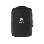 Mochila para portátiles con USB y cinta para maletas BusinessPro color negro cuarta vista