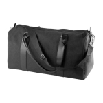 Bolsa de viaje de gran capacidad de poliéster RPET Elegant color negro primera vista