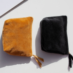 Neceser para publicidad con acabado atercipelado 325 g/m2 Fluffy color negro segunda vista