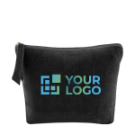 Neceser para publicidad con acabado atercipelado 325 g/m2 Fluffy color negro vista principal
